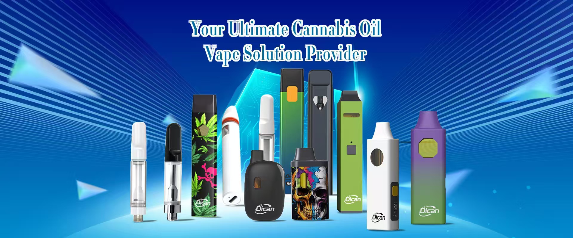 China Cannabis Oil DoTosatible Vape Producent OEM - Dican Vape