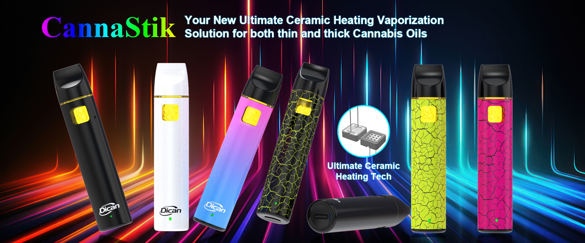 Bez zatykania Postless THC Oil Vape Pen