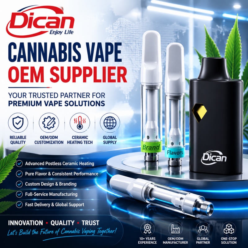 Szukasz niezawodnego dostawcy OEM Vape oleju z konopi indyjskich?